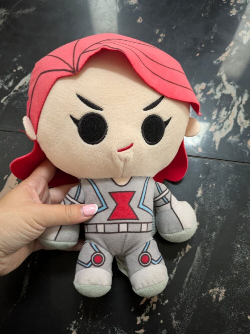 Miniso Marvel Black Widow Plush Doll 9.8 in